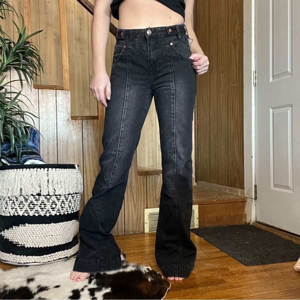 Black wash trouser RRD jeans
